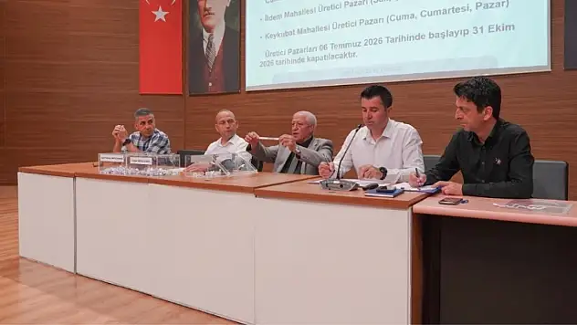 Kayseri'de üretici pazarı heyecanı! Kuralar çekildi, tarih belli oldu