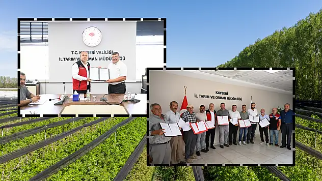 Kayseri'de üreticilere yüzde 50 hibe desteği!