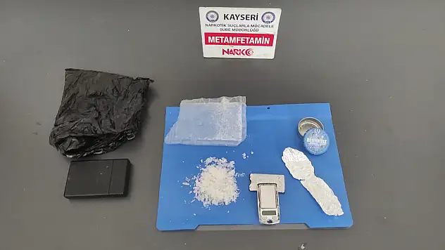 Kayseri'de uyuşturucu operasyonu!