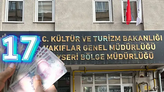 Kayseri'de Vakıflardan 17 daire satışa çıktı!