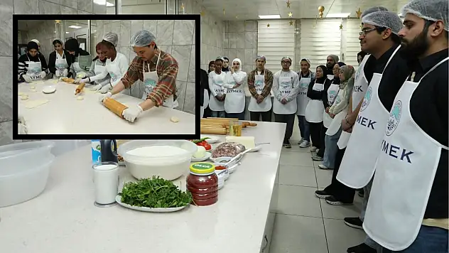 Kayseri'de yabancı öğrenciler yağlama etkinliğinde buluştu!