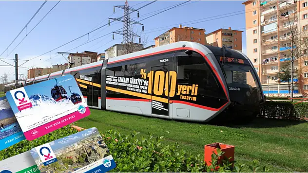 Kayseri'de yaklaşık 6 saat boyunca o yolculara raylı sistem ücretsiz olacak!