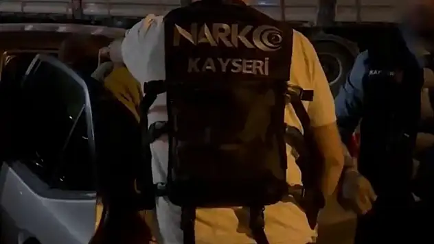 Kayseri'de bugüne kadar ki en yüksek miktarda uyuşturucu yakalandı!