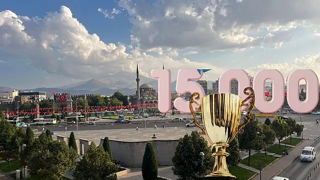 Kayseri'de yarışma başlıyor – Birinciye 15 bin TL ödül!