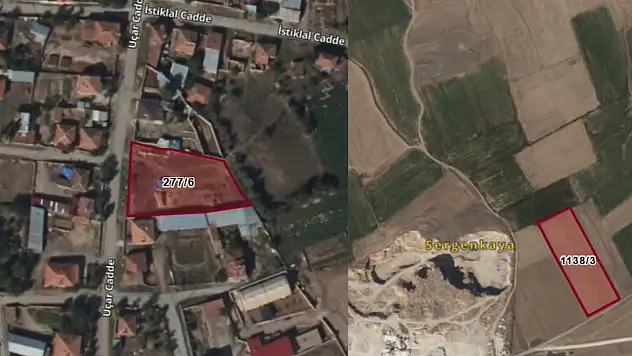 Kayseri'de yatırımlık arazi arayanlara müjde – İki taşınmaz satışta!