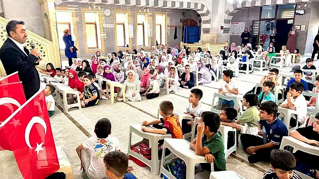 Kayseri'de yaz Kur'an kurslarında yoğun mesai!