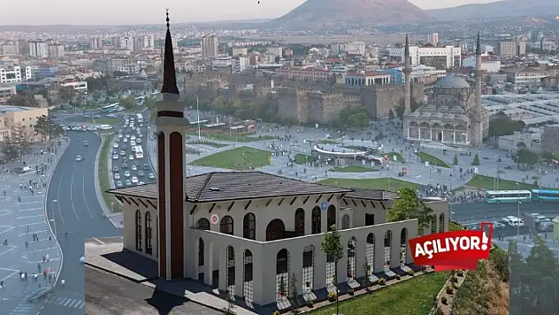 Kayseri'de yeni bir cami kapılarını açıyor! Tarih ve adres belli oldu