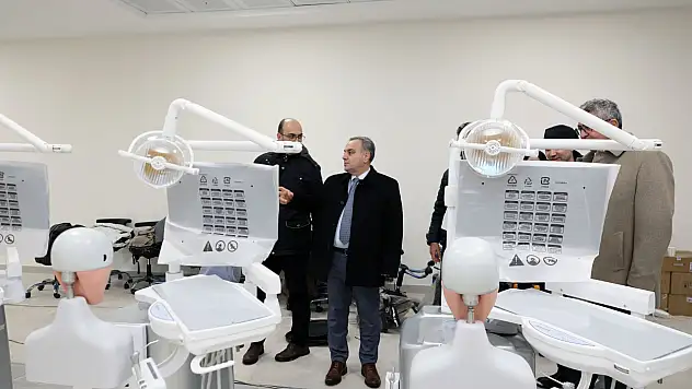 Kayseri'de yeni hastane açılışında son hazırlık!