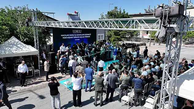 Kayseri'de yeni hizmet binası törenle açıldı!