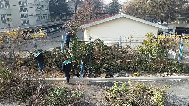 Kayseri'de yeni hizmet binası yeşile bürünüyor!