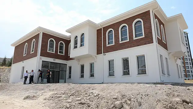 Kayseri'de yeni tesiste sona doğru!