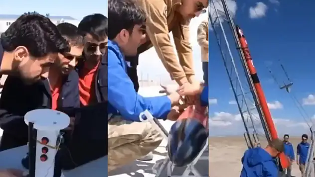 Kayseri'de yerli ve milli savunmaya destek: Tulpar roketinin test atışı başarıyla tamamlandı!