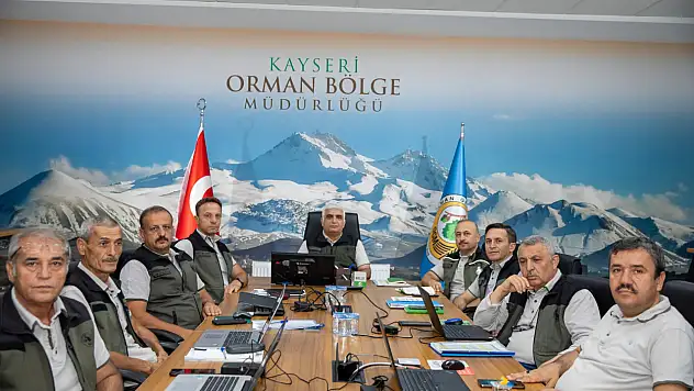 Kayseri'de Yeşil Vatan için kararlı duruş: Çalışmalar masaya yatırıldı!