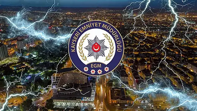 Kayseri'de yılın son haftası neler yaşandı?  İşte kentin asayiş gündeminden öne çıkan veriler...