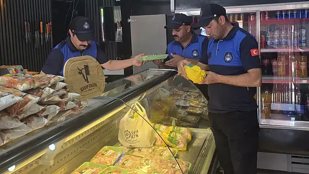 Kayseri'de zabıta ekiplerinden kasap ve gıda İşletmelerine sıkı denetim!