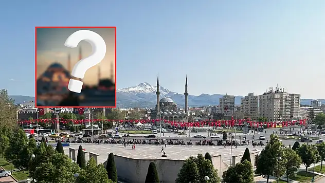 Kayseri'deki camilerin çehresi 150 gün içinde değişecek!