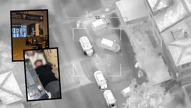 Kayseri'deki cinayet şüphelilerine İHA destekli operasyon!