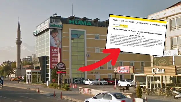 Kayseri'deki dev hastane konkordato sürecinde: İşte resmi karar!