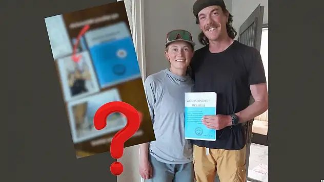 Kayseri'deki Kanadalı çiftten teşekkür notu! Kime - Ne için?