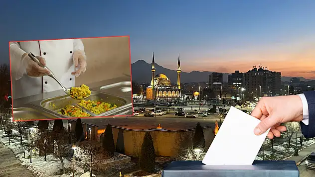 Kayseri'deki pastacılar ve lokantacılar seçime gidiyor!