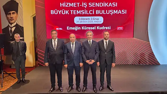 Kayseri'den Antalya'ya önemli katılım! İşçilerin sorunları masaya yatırıldı