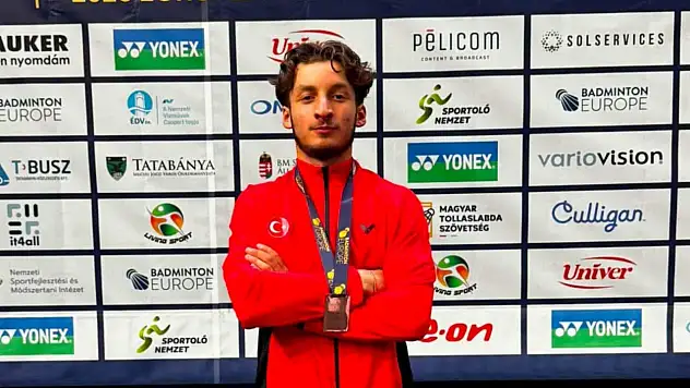 Kayseri'den Avrupa kürsüsüne: Yiğitcan Erol bronz madalya kazandı!