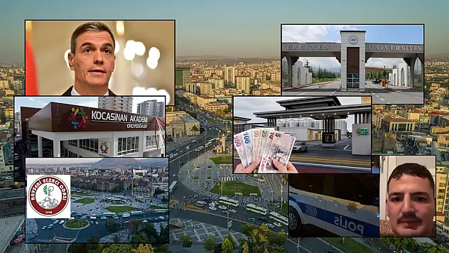 Kayseri'den günün öne çıkan gelişmeleri (18 Ağustos 2026)