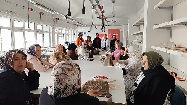 Kayseri'den kadın istihdamına destek - Yeni iş kapısı açıldı!