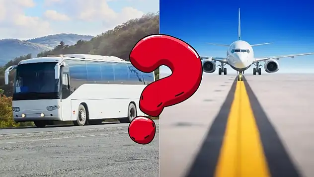 Kayseri'den memlekete gitmek isteyenler dikkat: Uçak ve otobüs fiyatlarında büyük fark