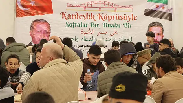 Kayseri'den Tartus'a gönül sofrası!