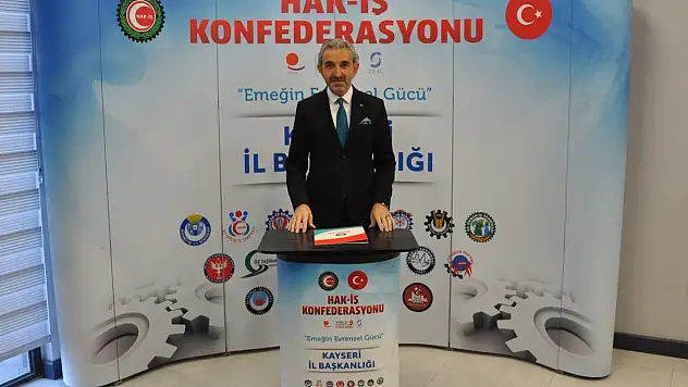 Kayseri'den yükselen ses – Başkan Navruz'dan 1 Mayıs'ta güçlü mesaj!