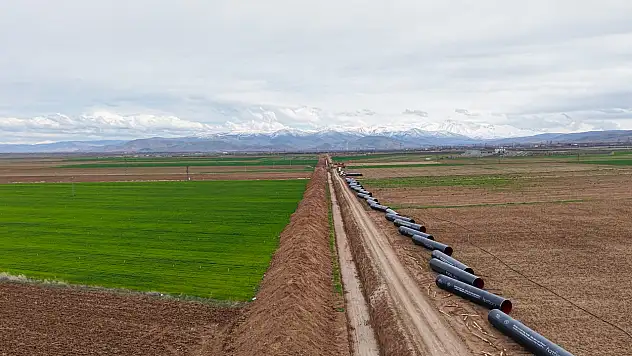 Kayseri Develi Ovası Sulama Projesi'nde son durum belli oldu