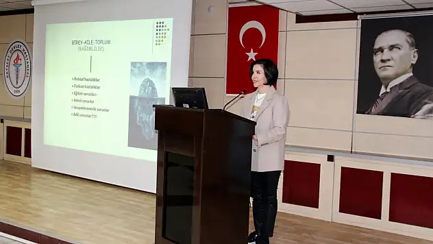 Kayseri Devlet Hastanesi'nde bağımlılıklara karşı harekete geçildi