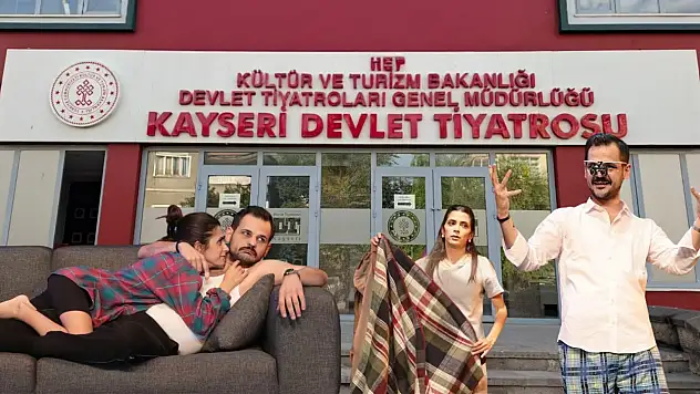 Kayseri Devlet Tiyatrosu'nda 'Anahtar' sürprizi: Sahnedeki hikâye merak uyandırdı