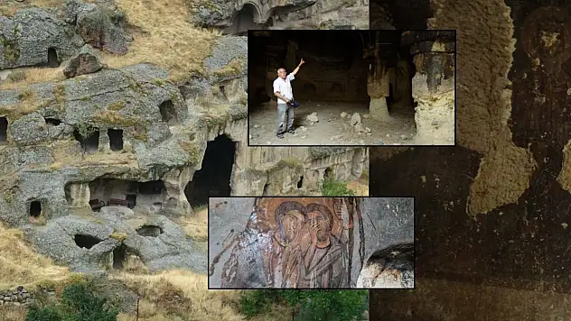 Kayseri Erdemli Vadisi'ndeki kilise turizme kazandırılmayı bekliyor!