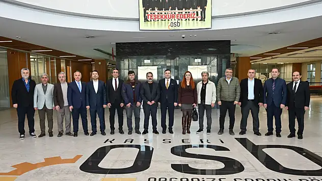 Kayseri Gazeteciler Cemiyeti, Kayseri OSB'ye anlamlı ziyaret