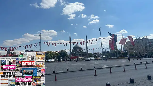 Kayseri gazeteleri 13 Eylül sabahına hangi manşetlerle çıktı?