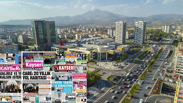 Kayseri gazeteleri 13 Ocak manşeti: Baki Ersoy, KESK, Cinayet...