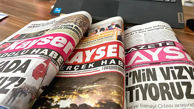 Kayseri Gazeteleri 22 Nisan Salı gündemi - Yerel basında öne çıkan manşetler...