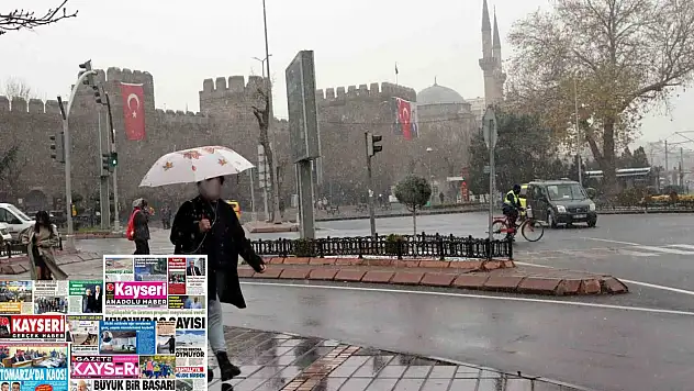 Kayseri gazeteleri 3 Nisan Cuma günü manşetleri: Kayseri Büyükşehir Belediyesi ve Tomarza...