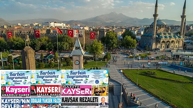 Kayseri Gazeteleri'nde 28 Mayıs Çarşamba gündemi belli oldu!