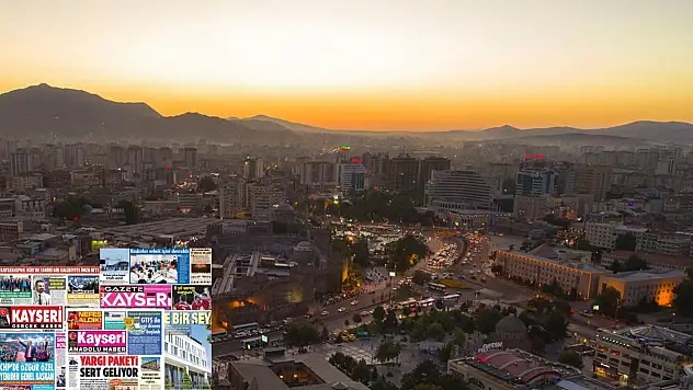 Kayseri Gazetelerinde 1 Aralık Pazartesi günü manşet ne oldu?  İşte öne çıkan başlıklar!