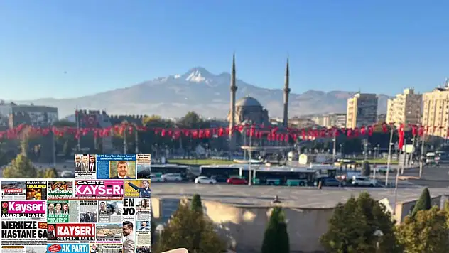 Kayseri gazetelerinde 1 Kasım manşeti ne oldu?  İşte öne çıkan başlıklar!