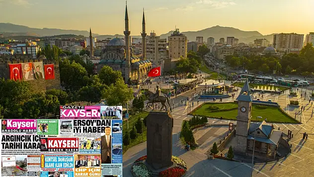 Kayseri Gazetelerinde 15 Eylül Pazartesi gündemi – Çiftçiler ve Argıncık...