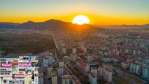 Kayseri Gazetelerinde 19 Şubat Perşembe günü manşet tek: Kartal Kavşağı!