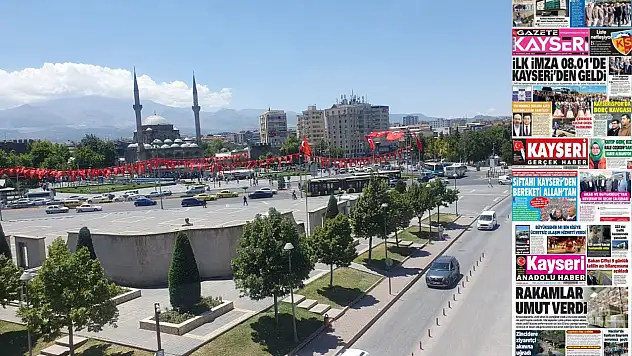 Kayseri gazetelerinde 2 Haziran Salı günü hangi başlıklar gündem oldu?