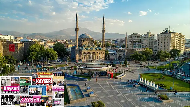 Kayseri gazetelerinde 22 Nisan Çarşamba günü hangi başlıklar gündem oldu?