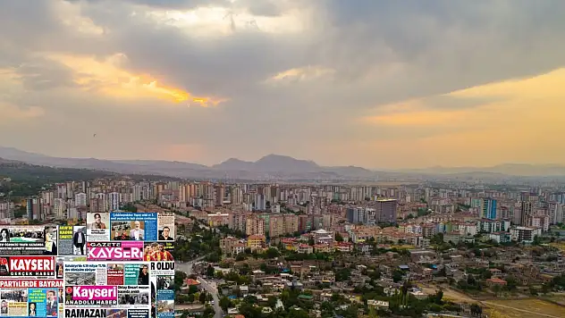 Kayseri Gazetelerinde 23 Mart Pazartesi başlıkları…