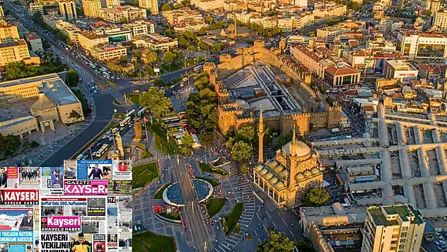 Kayseri gazetelerinde 25 Aralık'ta manşet tek: Murat Cahid Cıngı!