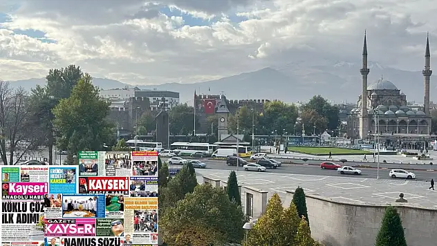 Kayseri Gazetelerinde 27 Ekim Pazartesi günü manşet tek: Kadın cinayeti!